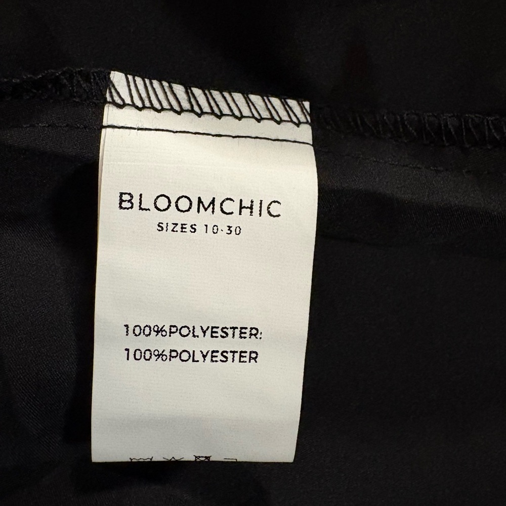 Bloomchic Everywhere Black Floral Sleeveless Midi Dress Size 10 NWT - Picture 4 of 5